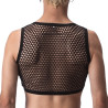 Barcode Berlin Crop Top Filet Many Noir